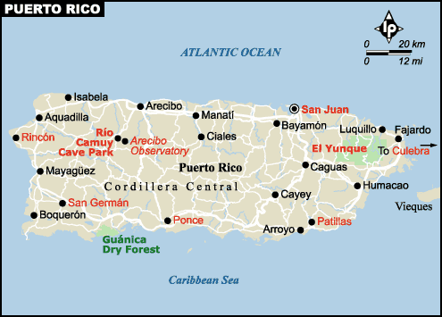 Mayaguez map